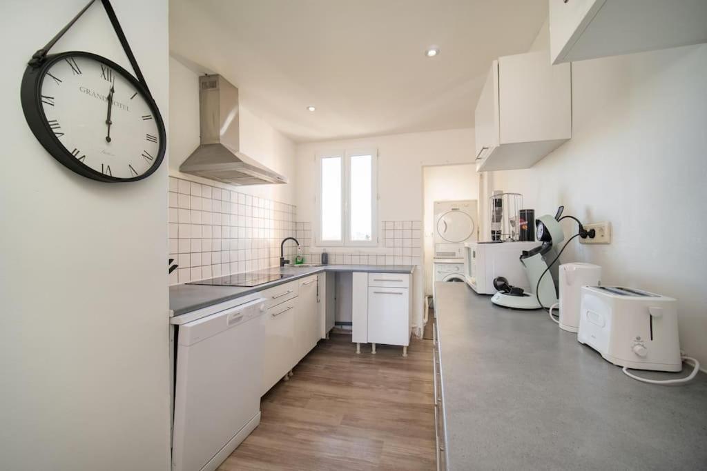 Air-Conditioned Apartment Sleeps 4 To 6 Parking Marsilia Exterior foto